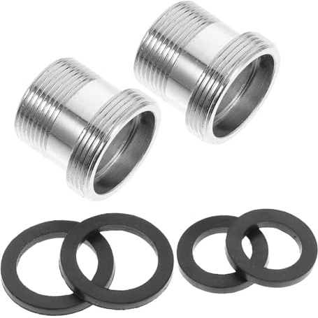 Artibetter Adaptateur De Robinet Et Raccord De Tuyau D’évier Filetage Mâle, Sans Fuite, Solide En Cuivre, Pour Machine à Laver Et Jardin, Lot De 2 Pièces, Usage Quotidien