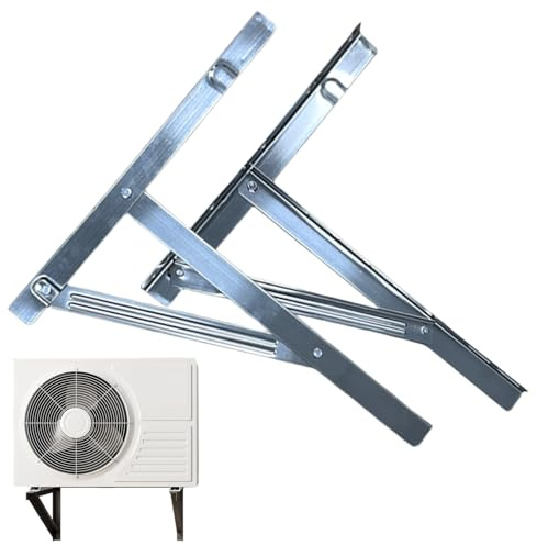 Support Pour Climatiseur,Support Mural Pour Modèle Split | Support Sécurité Gain De Place Portable Pour Balcons Et Terrasses Garde Protection
