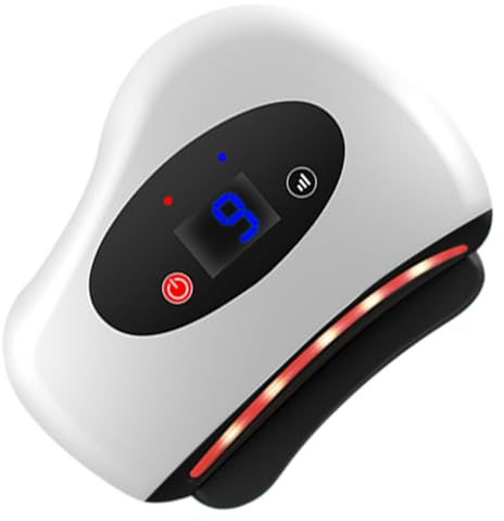 Rascador eléctrico de pies, herramienta de masaje muscular 4 en 1, raspador muscular portátil, para suelas, piernas, cuello, espalda, hombros, tejido profundo, de la fatiga, recuperación