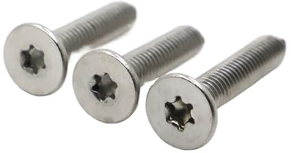 5–50 Stück 304 Edelstahl CM Sechslappen-Torx-Schrauben, ultradünn, superflach, Waferkopf, M1.6 M2 M2.5 M3 M4 M5 M6 M8(3mm, M2 50pcs)