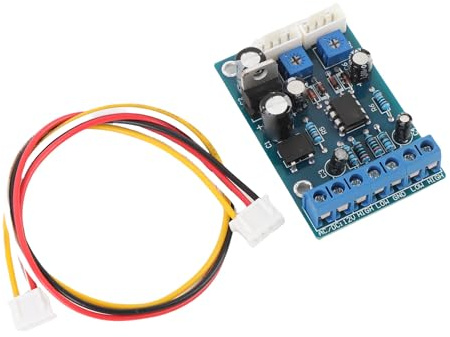 Aramox VU Meter Driver Board, PCB Module, Audio Preamplifier with Wide Voltage Range, Suitable for Amplifier Circuits and Audio Applications