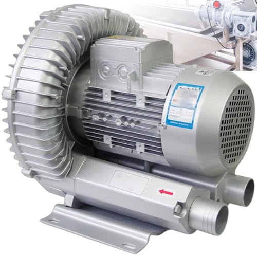 Regenerativ FläKtturbinfläKt, TurbinfläKt HöGtrycksindustriell Vakuumpump, Enfas HöGtrycksvirvelringfläKt, For LuftblåSning Eller Sug Singlephase1500W