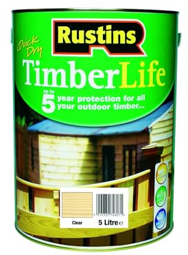 Rustins TLCL5000 Timberlife Clear, 5l