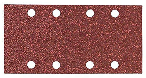 Bosch Accessories 2609256A80 Sanding Sheet Set for Orbital Sanders (10-Piece)