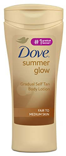 Dove Summer Glow Nourishing Lotion 250ml Heller bis Mittlerer Hautton