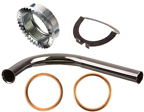 SET: Krümmer mit Anbauteilen (ohne Klemmschelle) - Simson KR51/1 Schwalbe, SR4-2 Star, SR4-4 Habicht, DUO4/1