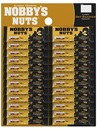 Nobby's Nuts Dry Roasted Peanut, 50 g (Pack of 24)