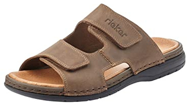 Rieker Boys' Misters Pantolettena Kristofov Brown Leder Clogs and Mules Shoes 41/Sz. 8,5 M US