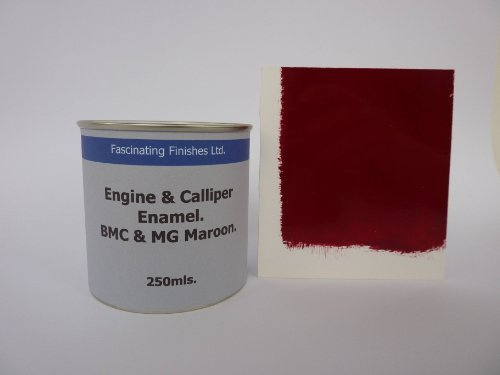 1 x 250ml BMC & MG Maroon Heat Resistant Engine and Caliper Gloss Paint