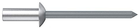 Desa 77048160 - Remache aluminio/acero estanco alomado 4,8x16