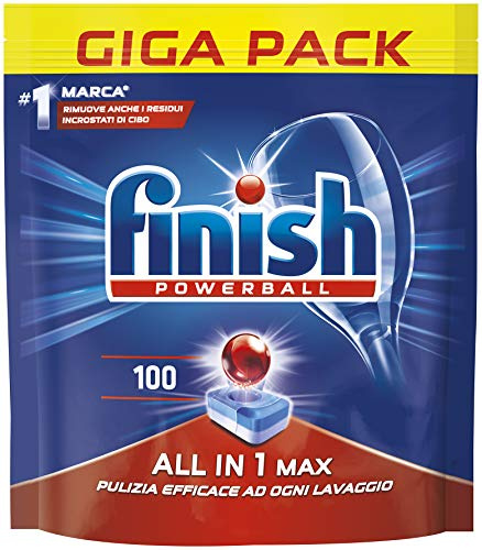 Finish All In One Max Detergent Regular 100 Tabs