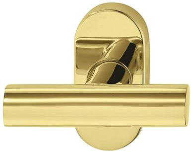 gedotec Manilla ventana ACERO INOX Oliva forma de T wh2110 fenster-beschlag CON 90° -rasterung para drehkippfenster mate cepillado drehkipp-rasterolive sin cilindro la cerradura Calidad Marca sus