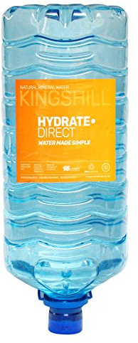 3 x Hydrate Direct Natural Water – Water Cooler Dispenser Refill – 15 Litre Bottles