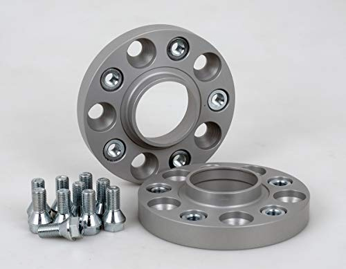 Spurverbreiterung Aluminium 2 Stück (20 mm pro Scheibe / 40 mm pro Achse) inkl. TÜV-Teilegutachten & ABE kompatibel mit MB MERCEDES-BENZ GLA-KLASSE (X156) (2013-2022)