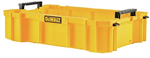 DEWALT DWST08120 Robustes System 2.0 Tiefe Werkzeugablage, Gelb