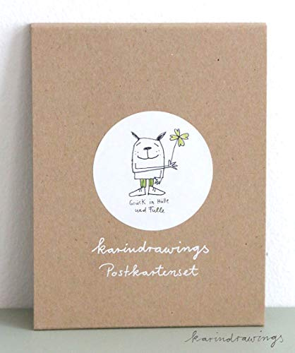 Postkartenset `Glück und Liebe und alles`