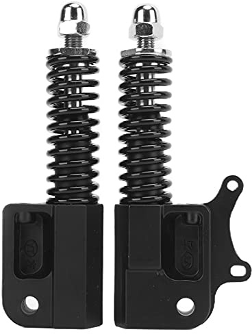 RiToEasysports 10 Zoll Hydraulische Feder Stoßdämpfer Aufhängung Ersatz für Kugoo M4 Elektroroller Vordergabel Links und Rechts Schwarz Fahrt