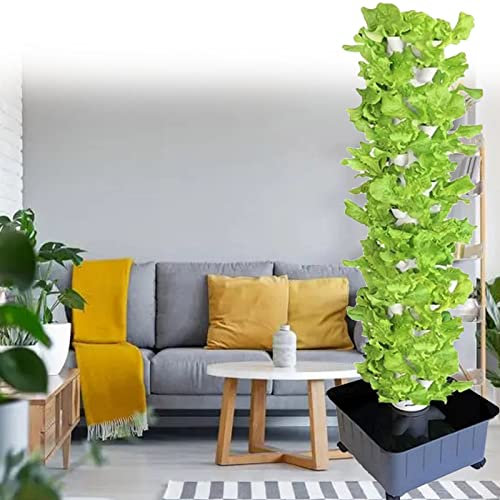 Indoor Hydroponic,Hydrokultur Grow System Kit,Water Growing System Erdlose Anbau Hydroponische für Home Indoor Hydroponic Anzucht-System,mit Hydratisierungspumpe