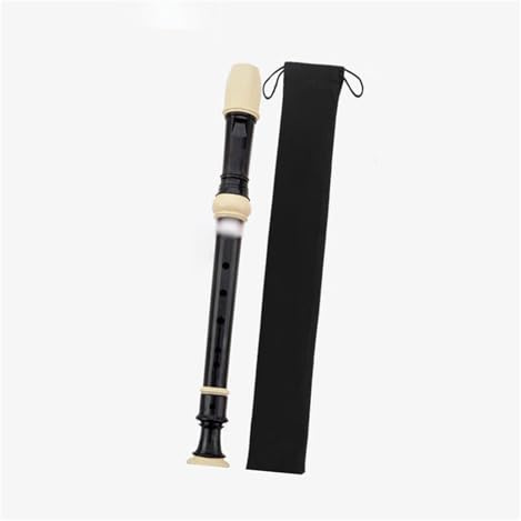 blockflöte Altblockflöte, Musikinstrument Für Anfänger, Anfänger, Schüler, 6 Löcher, Schwarz
