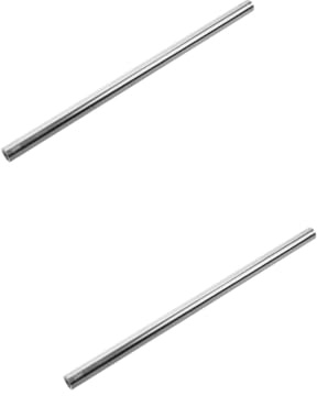 BESPORTBLE 2pcs Wind Direction Benchmark Weathervane Extension Rod Weathervane Garden Pole Weather Vane Install Tools Wind Vane Bracket Antenna Mounting Pole Silver Stainless Steel
