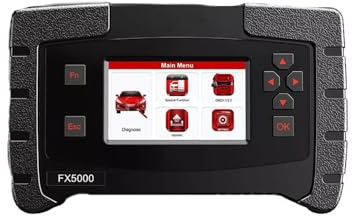 Obd2 Auto Diagnostica FX5000 Automotive Scanner Diagnostico Per Tutti I Sistemi OBD2 Strumento Scansione Lettore Codici Per Auto SRS EBP ABS Sanguinamento Ripristino Olio Diagnosi Auto