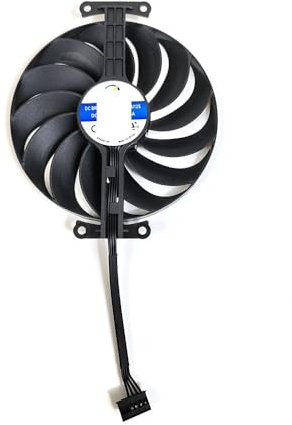 BDAKQJV Scheda Grafica Ventola GPU 95MM 6PIN T129215SU CF1010U12S GTX 1650 GDDR6 Phoenix, Compatibile con Il Raffreddamento della Scheda Video GTX 1650, RTX 3050 3060 Phoenix(CF1010U12S)