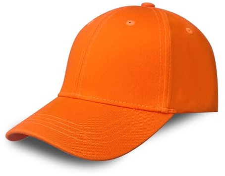 Bella Accessori Cappellino Baseball Regolabile Unisex in 100% Cotone Stile Casual Adatto per Sport attività All'aperto Lavoro E Tempo Libero Tessuto Traspirante E Confortevole Ideale per Uomo E Donna