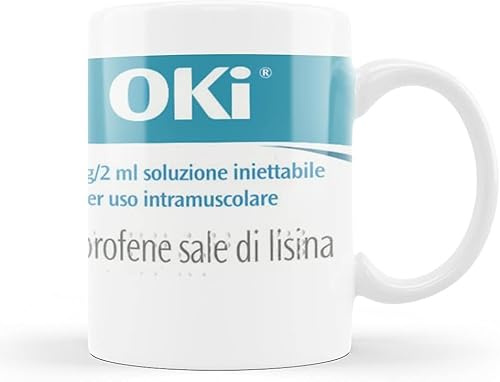 Generico ''OKI'' Tazza mug in Ceramica con stampa personalizzata colazione idea regalo natale compleanno amica ironica amicizia divertente