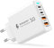 Chargeur USB C, 40W 4 Ports Prise USB C Chargeur Rapide iPhone, Chargeur USB Multiple Secteur avec PD&QC Charger Type C Adaptateur pour iPhone 16e 16 15 Pro 14 13 12 11 X XS XR,Samsung Galaxy S25 S24