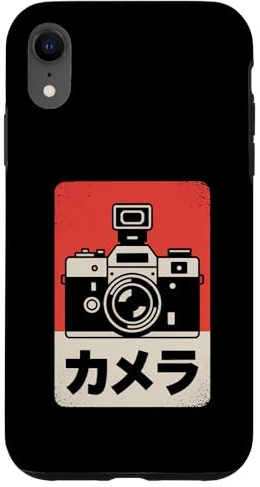 Vintage Japanese Analog SLR Camera Retro Photographer Film Case for iPhone XR