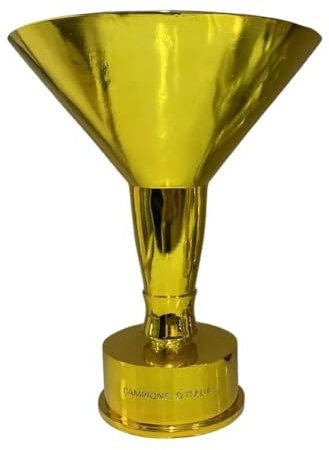 Housunzi Replica del Trofeo del Campionato di Serie League Trofei dei Campioni di Calcio Italiani Trofei Collezione del Trofeo Italiano Souvenir Tifosi Decorazioni per L'Ufficio Domestico,44cm