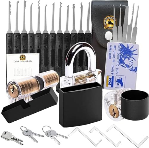 Combination Picking Home Storage Lock Set Pad Lock with Key Padlocks for Outdoor Indoor Use Improvement Simple Accessory Solid Brass Pick Kit Locks with Same Key