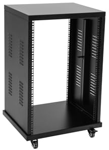 Roadinger 30103172 SR Steel Rack Shelf, Rack Mount (16HE)