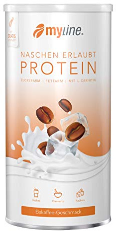 myline Eiweiß Eiskaffee, 1er Pack (1 x 400 g)