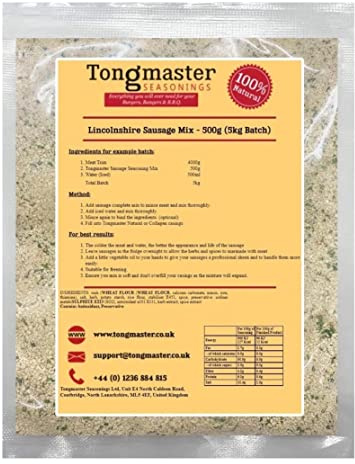 Lincolnshire Sausage Complete Mix - 500g