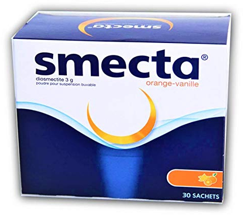 Smecta Diosmectite 3g, Soforthilfe bei Durchfall 30 Päckchen - Orangengeschmack