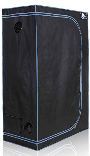 yourGEAR Growzelt Plantsville | Indoor Growbox Komplettset für Zuchtpflanzen, Gewächshaus Klein, Pflanzenschrank 120 x 60 x 180 cm mit Robuster Konstruktion