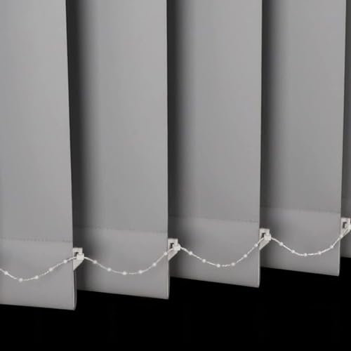 Vertikaljalousie Für Fenster,Vertikaljalousien Lamellen,Vertikale Jalousien Aus Leinenmischgewebe,Lichtfilternde/Wärmeisolierende/Uv-schutzvorhänge,Streifenvorhang Heimbüro,W×H-100x130cm/39.5x51in