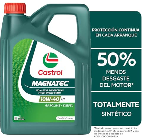 Castrol Magnatec 10W-40 A/B Olio Motore, 4L
