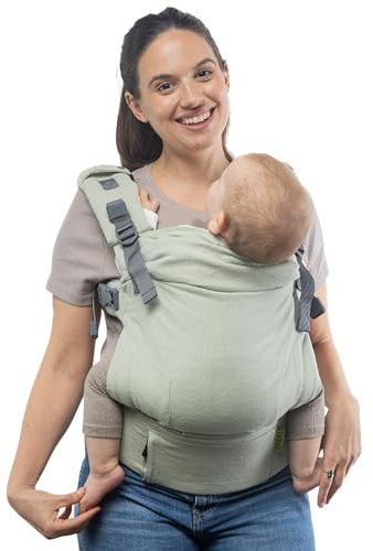 Boba X Marsupio da Neonato a Bambino - Marsupio Neonato Certificato Hip Healthy, Marsupio per Neonati Regolabile, Marsupio Ergonomico Bambini, Marsupio Porta Bebe 3-20 kg