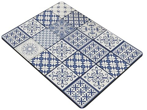 Tapete for comida antideslizante de 15,7 * 11,8 pulgadas, tapete aislante sin lavado, tapete de secado, aislamiento térmico protector impermeable, adecuado for mesa de comedor, cocina /719(Color:F)