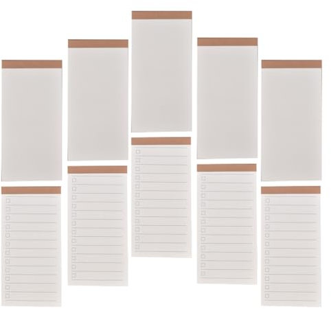 HONMEET Undatierter Tagesplaner Planer-notizblock Abreiß-memo-register Tragbarer Planer Für Tägliche Terminplanung Aufgabenliste Seitenregister Zeitplan-memo-blöcke Einkaufsliste