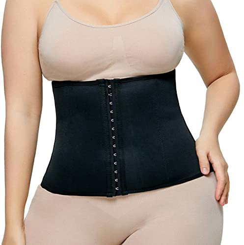 VOCUE Taillentrimmer für Damen, Taillentrainer, Saunagürtel, Taillenmieder, Shapewear, Saunagürtel, Korsett, Gürtel, Taillentrimmer