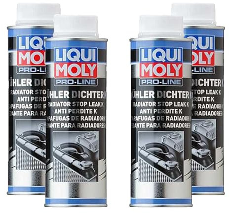 Pro Line Radiator Stop Leak Coolant System Sealant 4x250ml