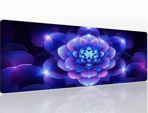 Tappetino Mouse Purple 1200x600x4 mm Tappetino Gaming Mousepad xxl Tappetino Scrivania Grande Base in Gomma Antiscivolo Copri Scrivania Tappetino da Gaming con Bordi Cuciti Tappetino pc Tastiera A1105