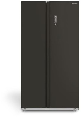 CREATE / FRIDGE STUDIO SIDE BY SIDE 550 / Side-by-Side-Kühlschrank 550L Schwarz / 91,2 x 70,4 x 177,7cm / No Frost, Urlaubsmodus, antibakterielle Behandlung, Touch-Elektronik, 158W