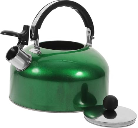 ABOOFAN Hervidor De Agua Silbante De Acero Inoxidable Diseño Reforzado Para Cocinas De Inducción y Gas Mango Cómodo y Sonido Tetera Para Uso Doméstico Resistente y Práctico