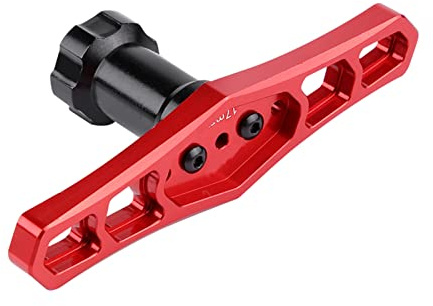TARSHYRY Hjulhylsa Skiftnyckel, RC -Tillbehör Fjärrkontrollmodell Metall Tillbehör 17mm Hjulmutter Hylsa Skiftnyckel Tool RC Wheel Nut Hylsa Skiftnyckel för RC -bil