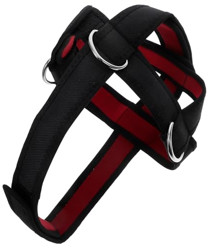 WOFASHPURET Ejercitador Deportivo de Cuello Ajustable de Neopreno para Entrenamiento de Fuerza y Reducción de Fatiga en Cuello Arnés Cómodo y Resistente