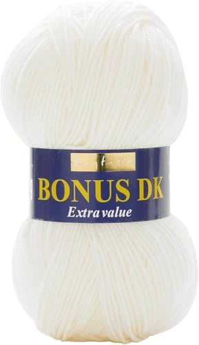 Hayfield Bonus DK Doppelstrick, Creme (812), 100 g von Sirdar